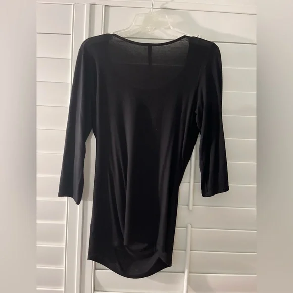 Tiffany and Grey black cowl neck top - Picture 4 of 4